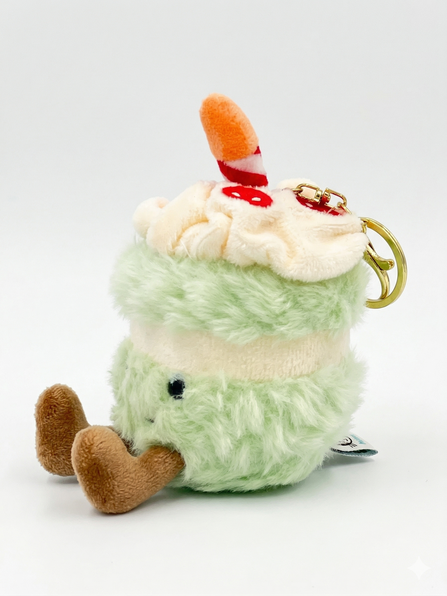Birthday Cake Plush Keyring