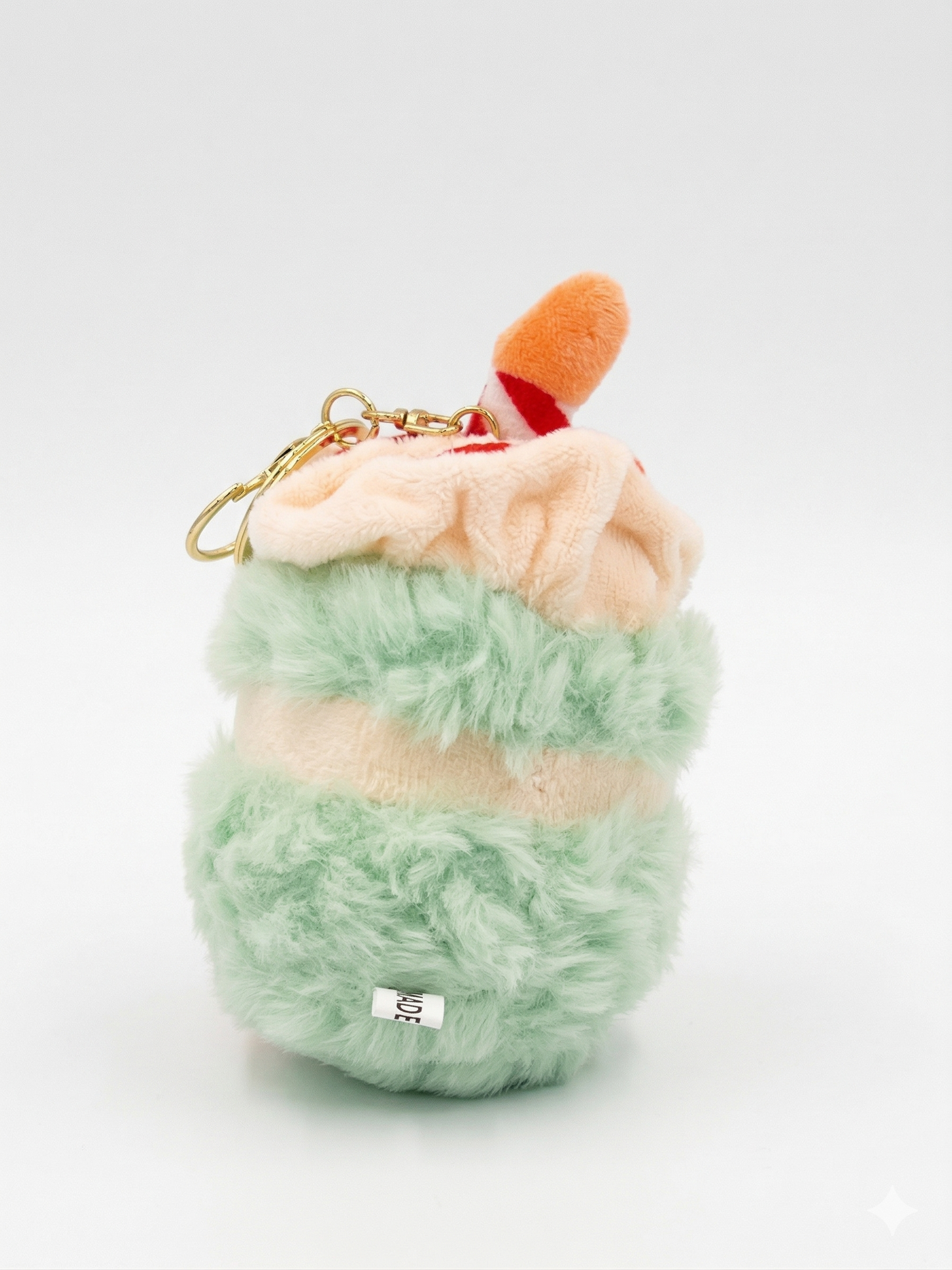 Birthday Cake Plush Keyring