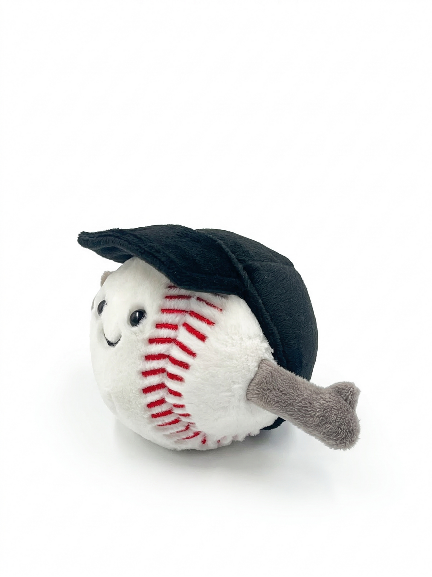 Baseball plush keyring