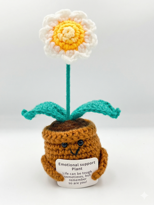 White Sunflower Crochet