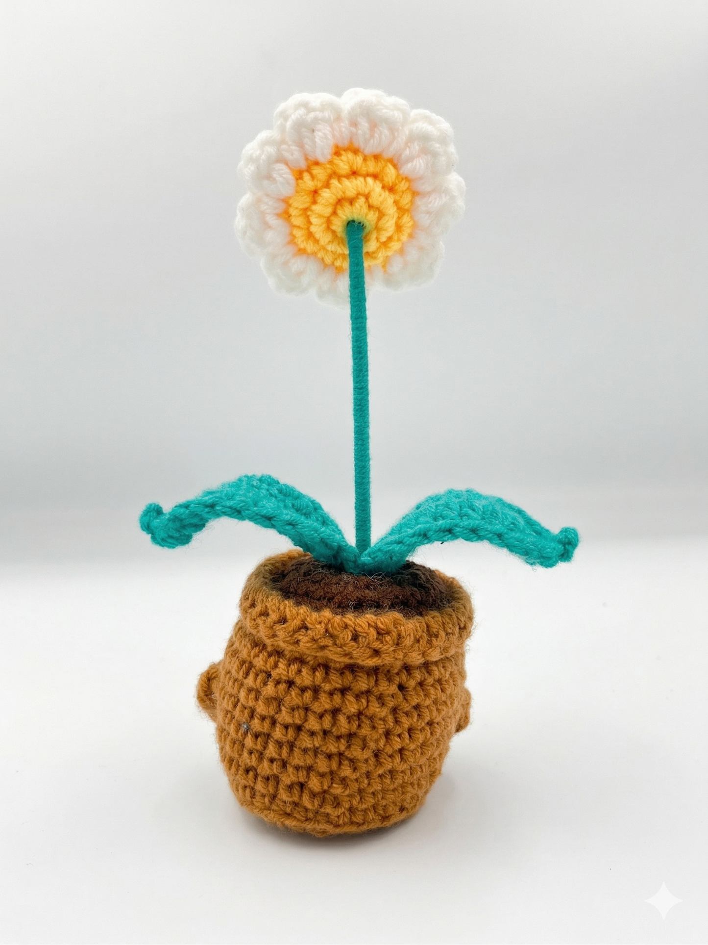 White Sunflower Crochet