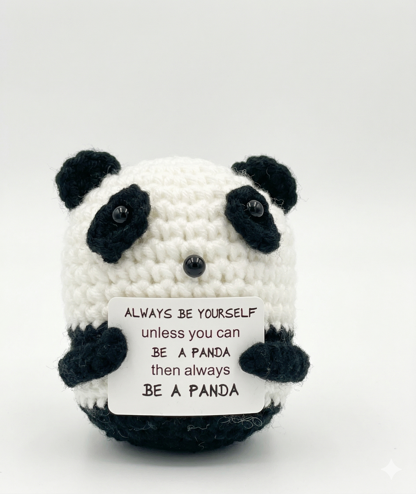 Positive Panda crochet