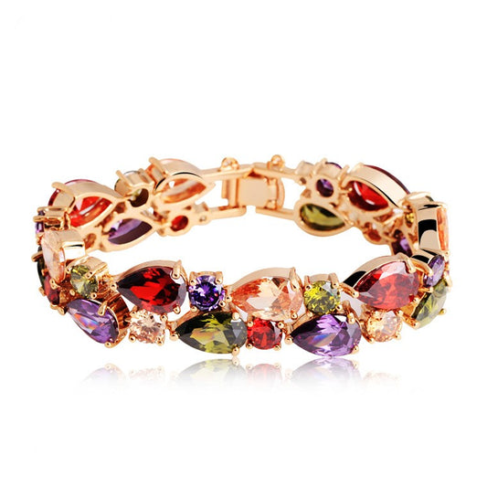 Olivia's Deluxe Rainbow Bracelet