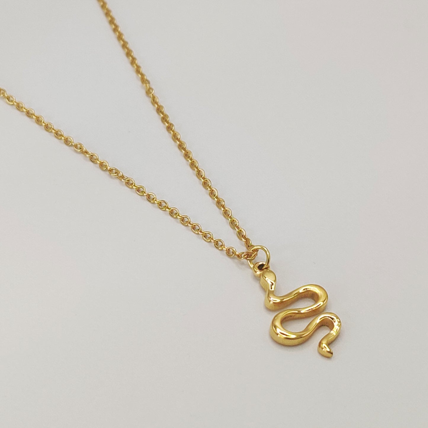 Smooth Curve Pendant Necklace