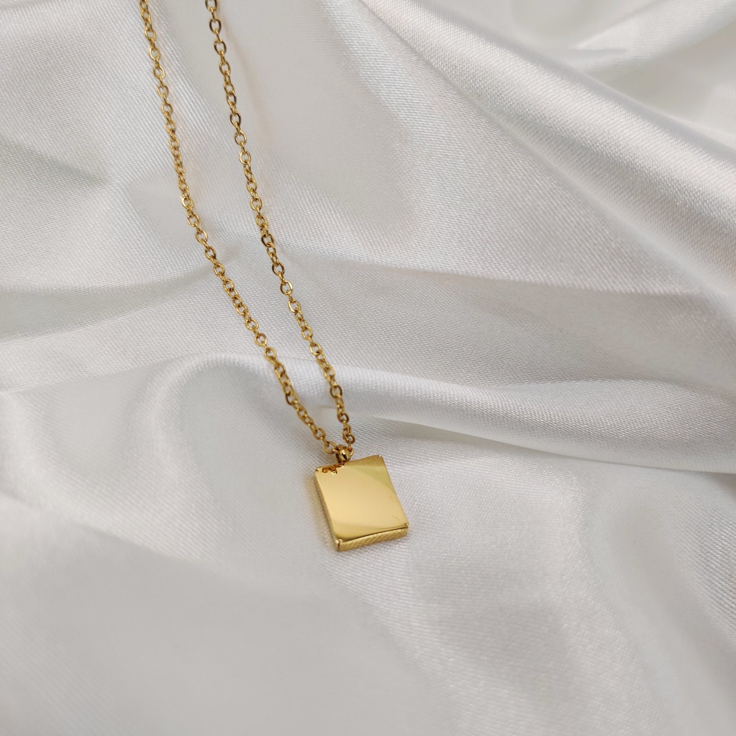 18K plated Good Luck Pendant Necklace