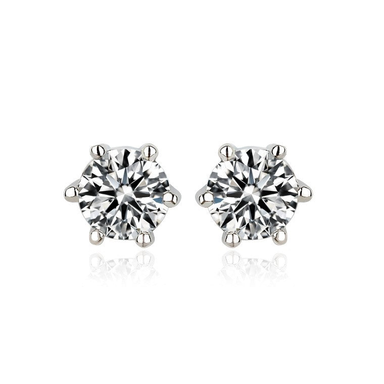 Simple Sparkling Earring Stud