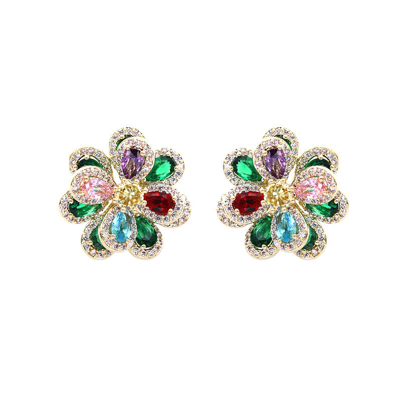 Olivia's Banquet Camellia Stud Earrings