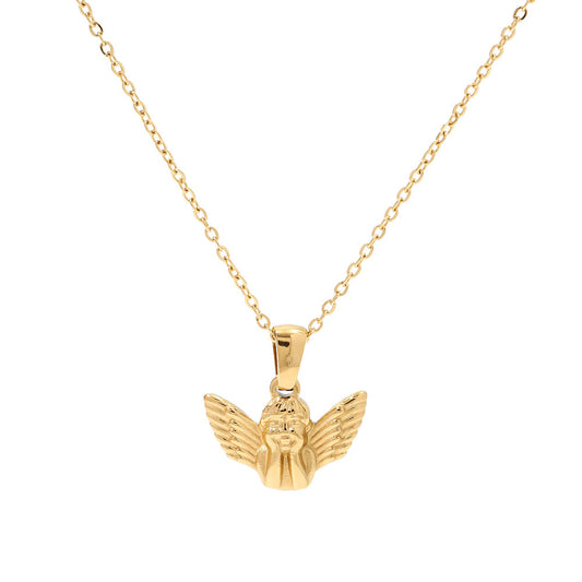 18K plated Baby Angel Necklace